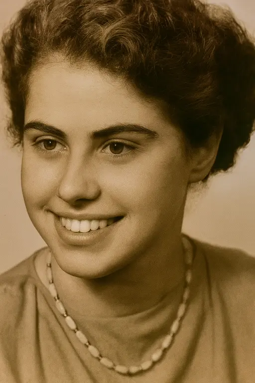 Retrato antigo sépia